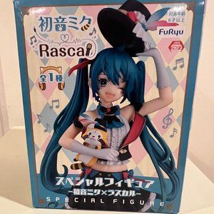 Furyu Hatsune Miku x Rascal Collaboration Special Figure